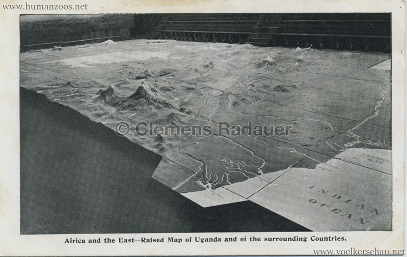 1909 Africa & The East - Map of Uganda