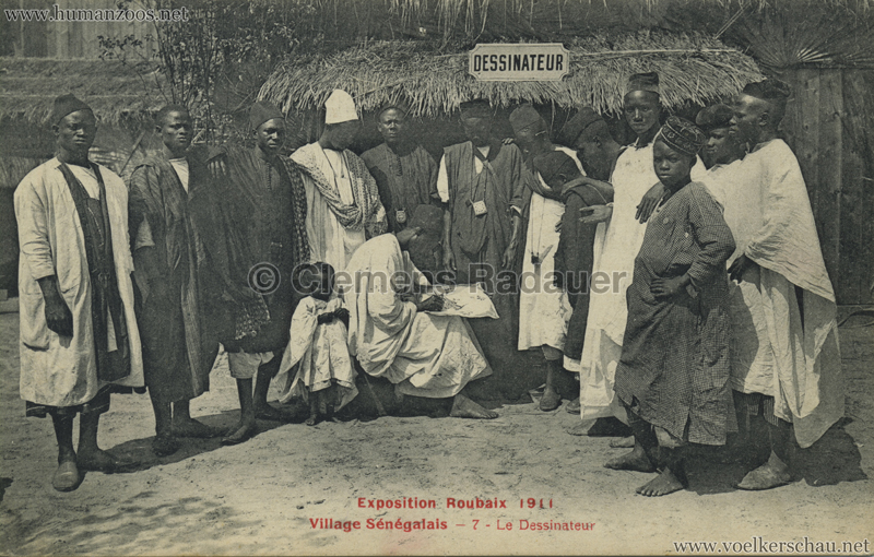 1911 Exposition Internationale du Nord de la France - 7. Le Dessinateur (verw. 1913 Expo Gand) 2 VS