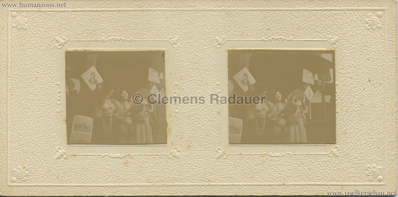 1900 Exposition Universelle de Paris - Frauen STEREO