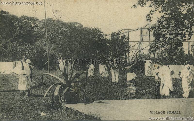1909 Paris - Village Somali - Hippodrome Bostock 2 VS
