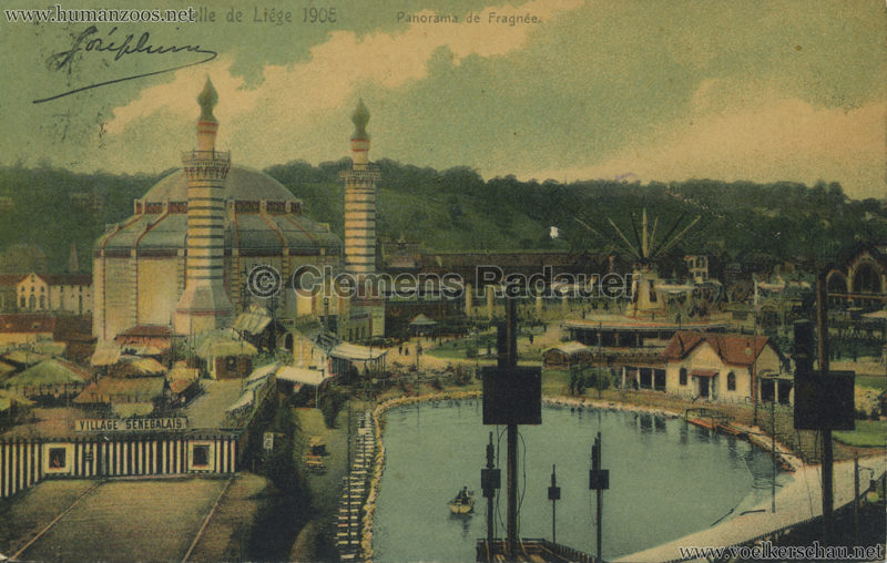 1905 Exposition de Liège - Panorama de Fragnee