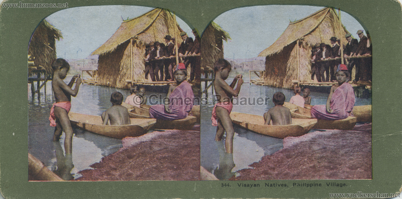 344. Visayan Natives Philippine Village, World's Fair St. Louis, Mo