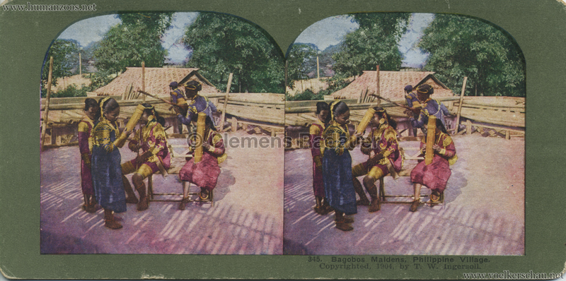 345. Bagobos Maidens Philippine Village, World's Fair St. Louis, Mo