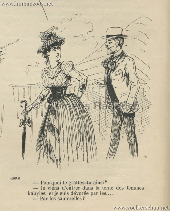 1889.07.13 Journal Amusant - Tente de femmes kabyles