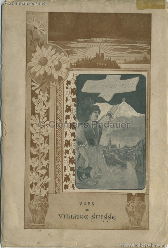 1900 Exposition Universelle de Paris - Vue du Village Suisse - 0. Cover