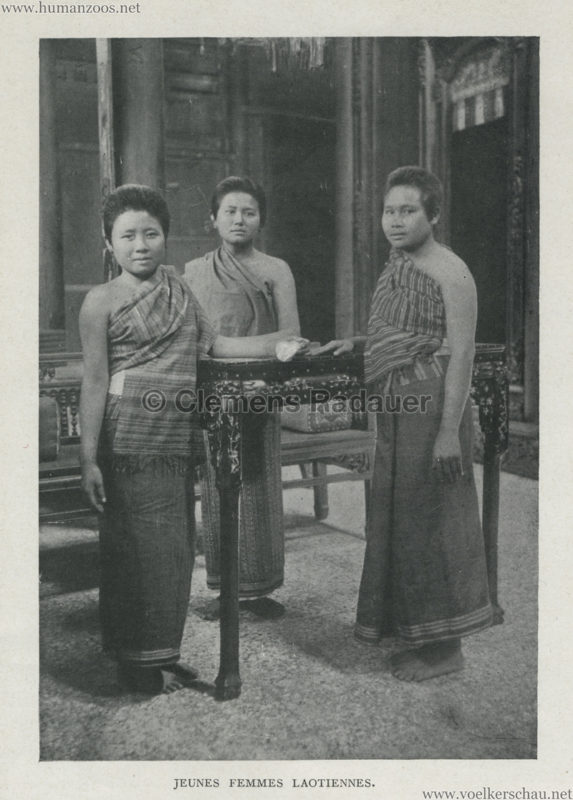 1907.07.15 - Depeche Coloniale - Jeunes Femmes Laotiennes