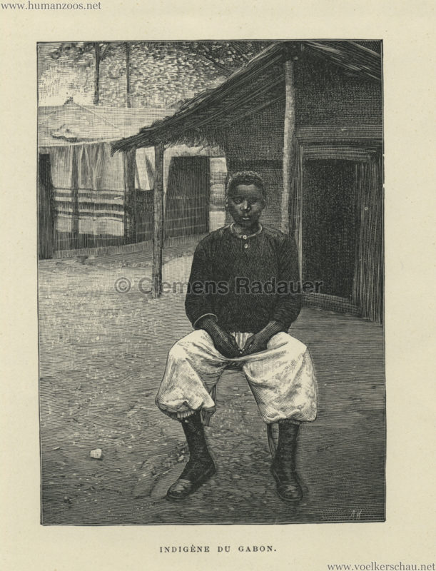 1889 exposition universelle grande ouvrage illustre - Indigene du Gabon