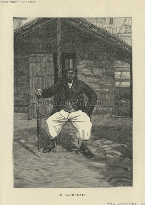 1889 exposition universelle grande ouvrage illustre - Un Gabonnais