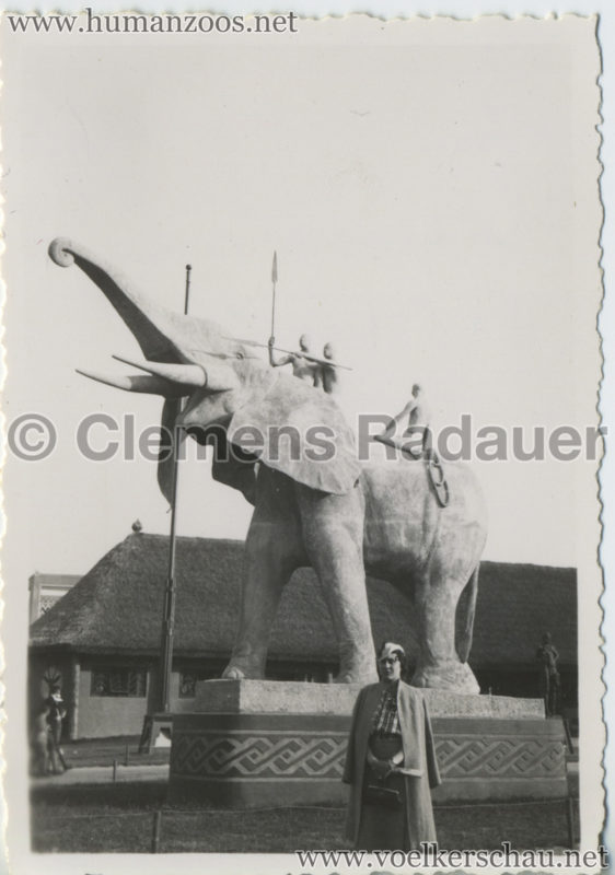 1935 Exposition Universelle Bruxelles - FOTOS - S 4 - Elefant