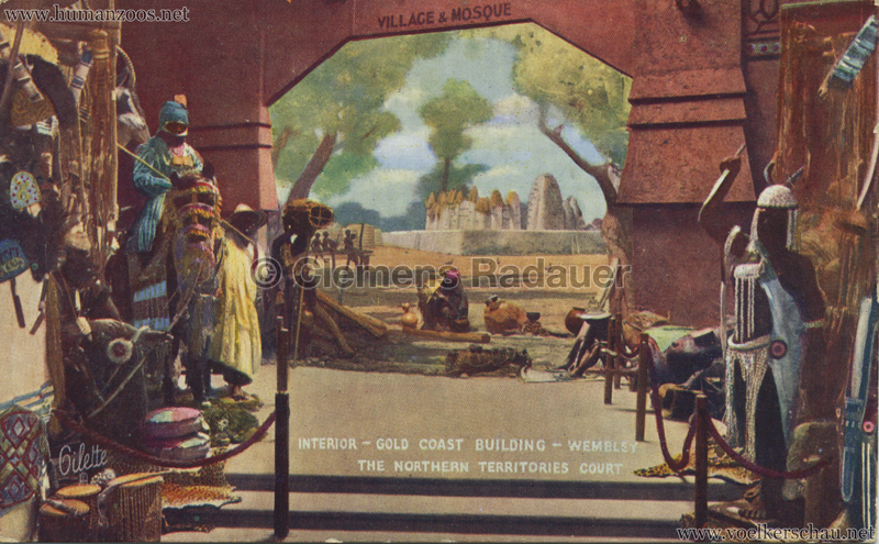 1924 British Empire Exhibition - Wembley - Gold Coast Building 2