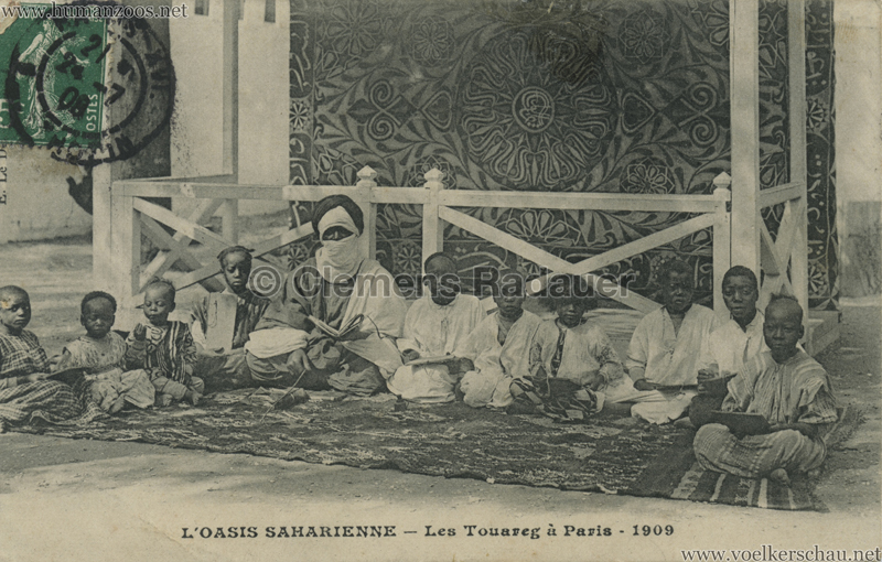 1909 L'Oasis saharienne - Les Touareg a Paris 10