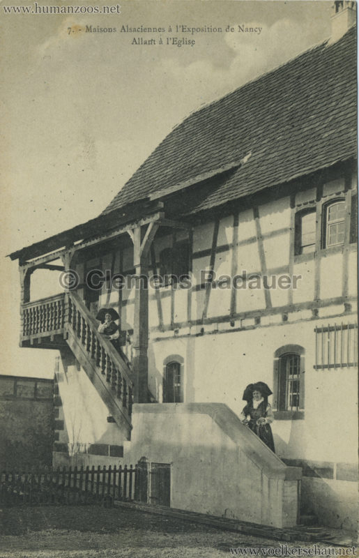 1909 l'Exposition de Nancy - Maisons Alsaciennes 7