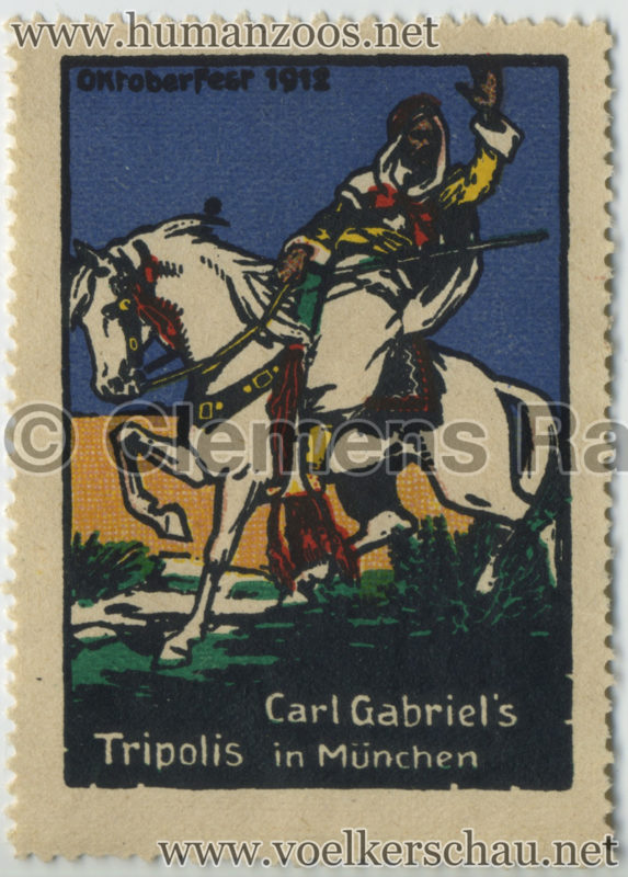 1912 Carl Gabriel Tripolis in München
