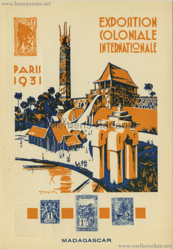 1931 Exposition Coloniale Internationale Paris Serie 834 11