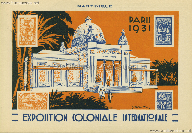 1931 Exposition Coloniale Internationale Paris Serie 834 5