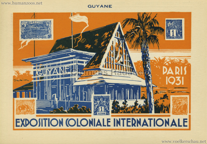 1931 Exposition Coloniale Internationale Paris Serie 834 8