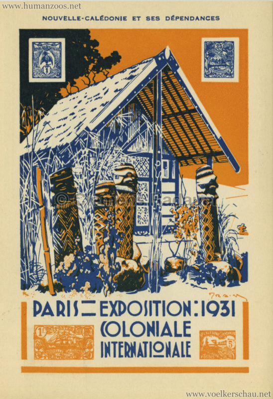 1931 Exposition Coloniale Internationale Paris Serie 834 9