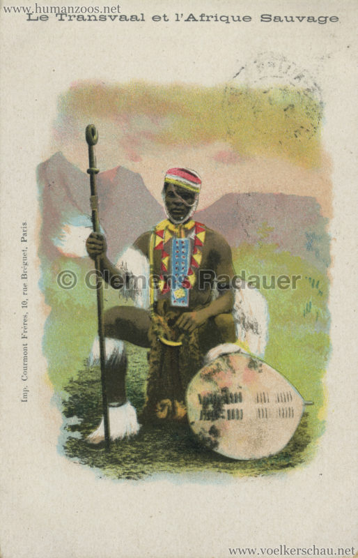 1900 Le Transvaal et l'Afrique Sauvage - Zulu 2
