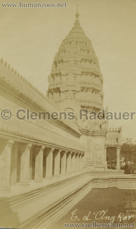 1922 Exposition Coloniale Marseille T d' Angkor