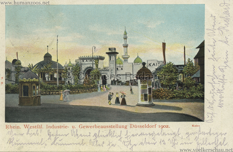 1902 Industrie- & Gewerbeausstellung Düsseldorf - Kairo 5