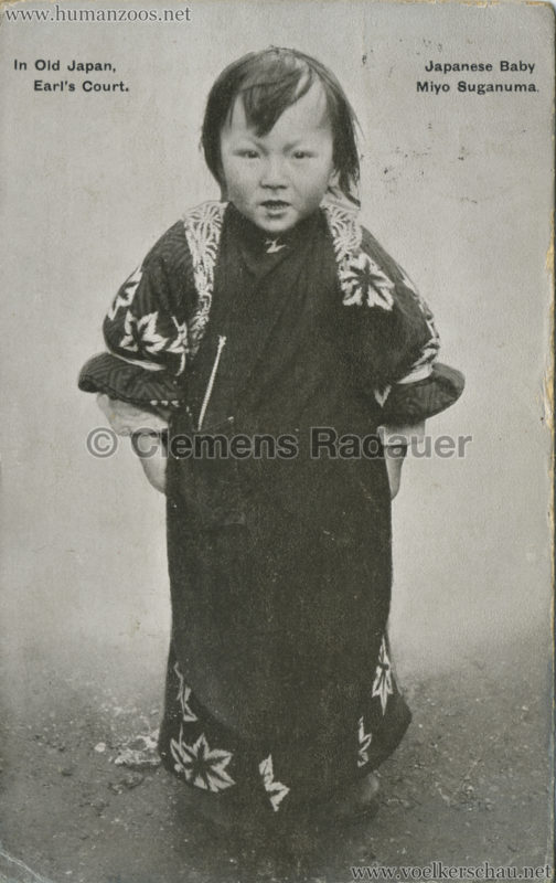 1907 Old Japan at Earl's Court - Japanese Baby Miyo Suganuma
