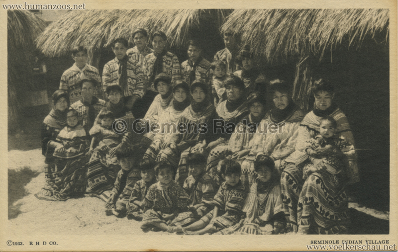 1933 A Century of Progress - Seminole Indian Village 220