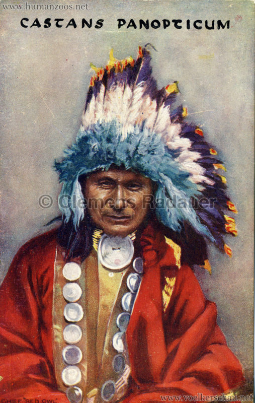 Castans Panopticum - Indian Chiefs - Red Cloud
