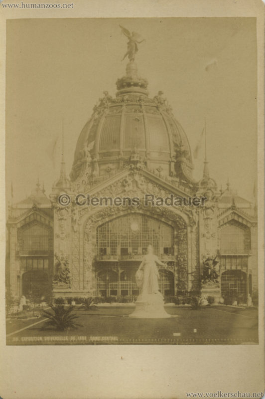 1889 Exposition Universelle Paris - CDV 3