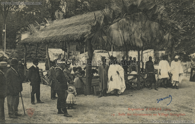 1904 Exposition d'Arras - 14. Salle de rejouissances au Village Senegalais