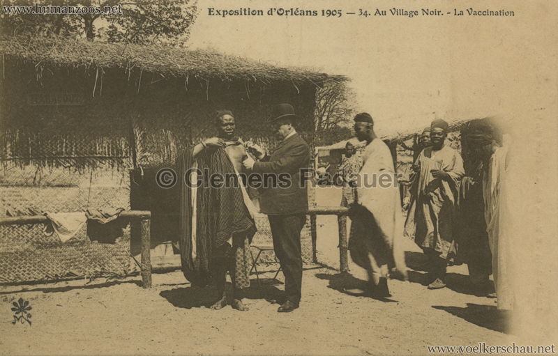 1905 Exposition d'Orleans - 34. La Vaccination