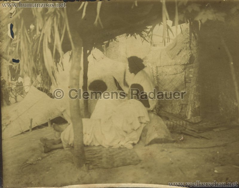 1909 Hagenbeck Aethiopien - Galladorf (?) FOTO 1