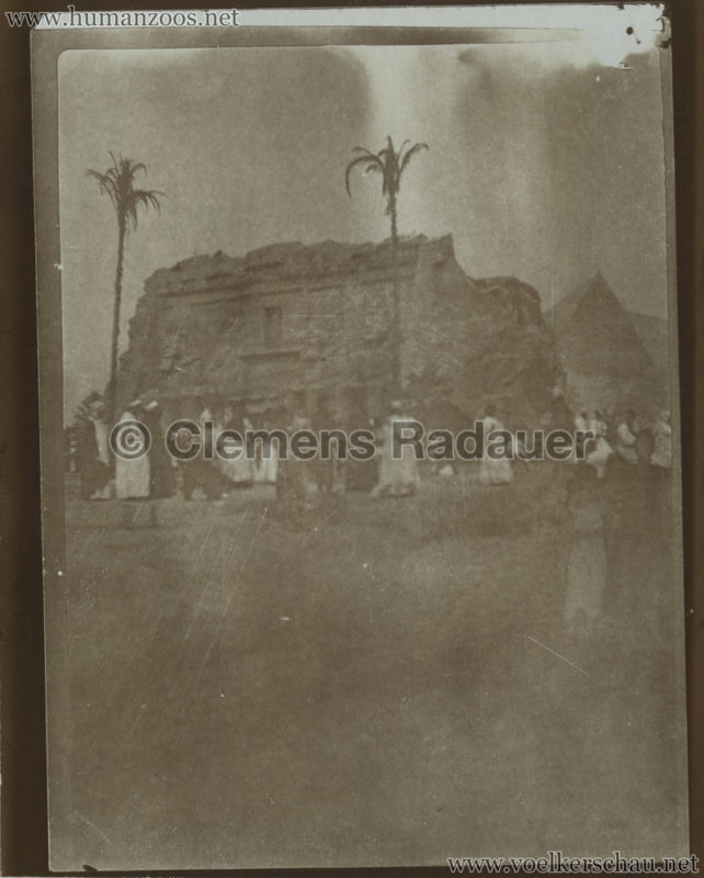 1912 Völkerschau Beduinen FOTO