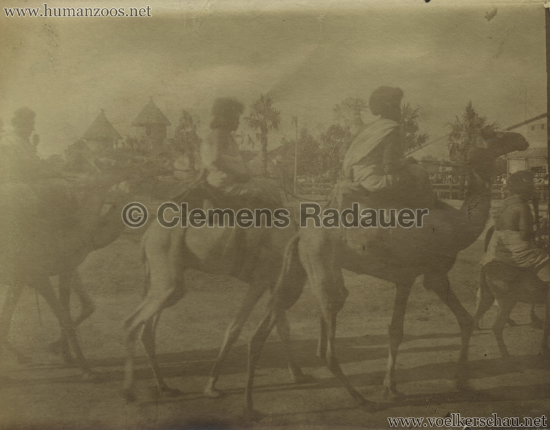 1913:1914 Völkerschau Nubien FOTO 1