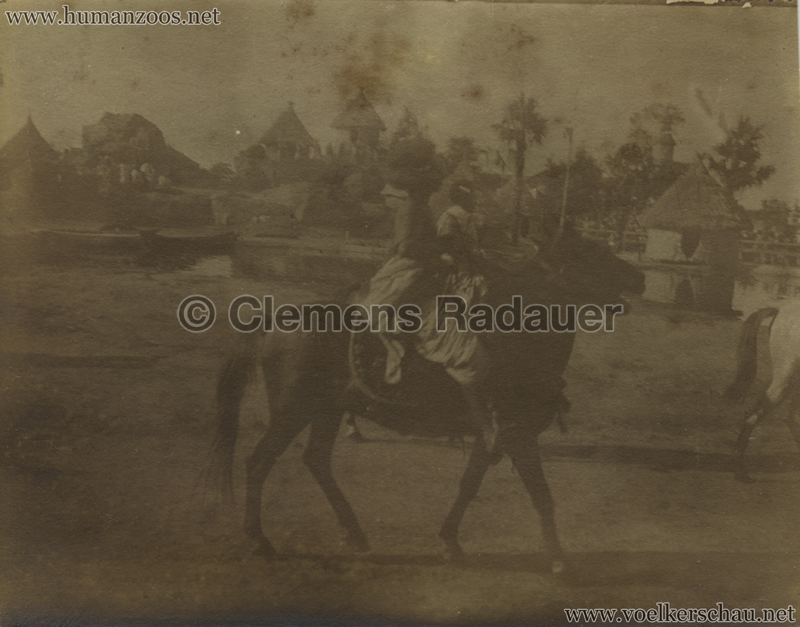 1913:1914 Völkerschau Nubien FOTO 2