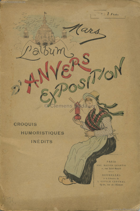 1894 Exposition Universelle d'Anvers - L'Album Mars Cover
