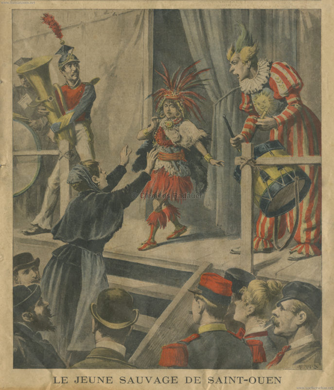 1898.11.27 Le Petit Journal - Le Jeune Sauvage de Saint-Ouen