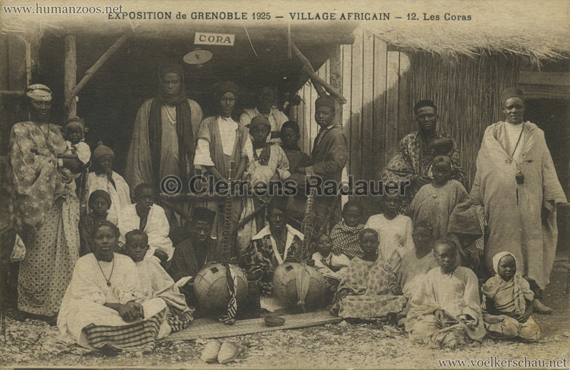 1925 Exposition Internationale Grenoble - Le Village Africain - 12. Les Coras