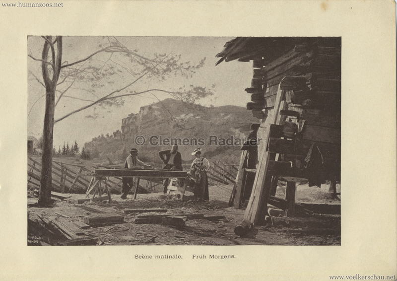 1896 L'Exposition Nationale Suisse Geneve - Album du Village Suisse 11