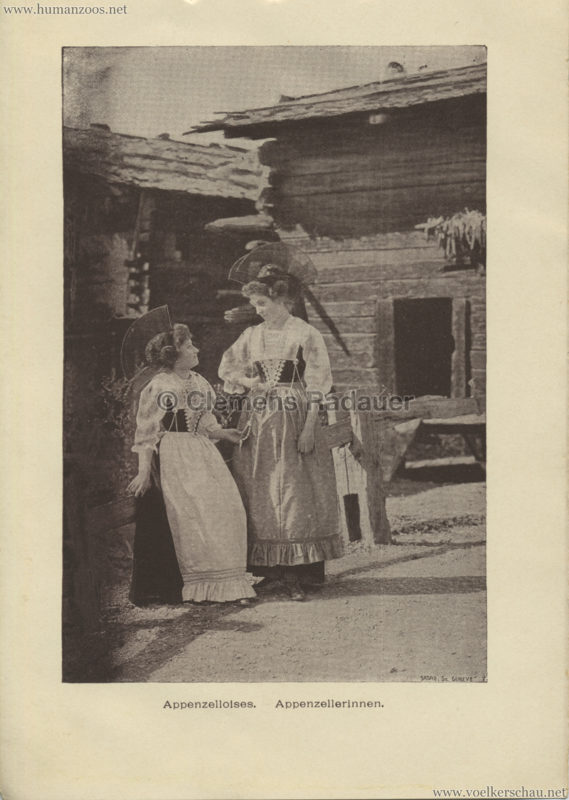 1896 L'Exposition Nationale Suisse Geneve - Album du Village Suisse 15