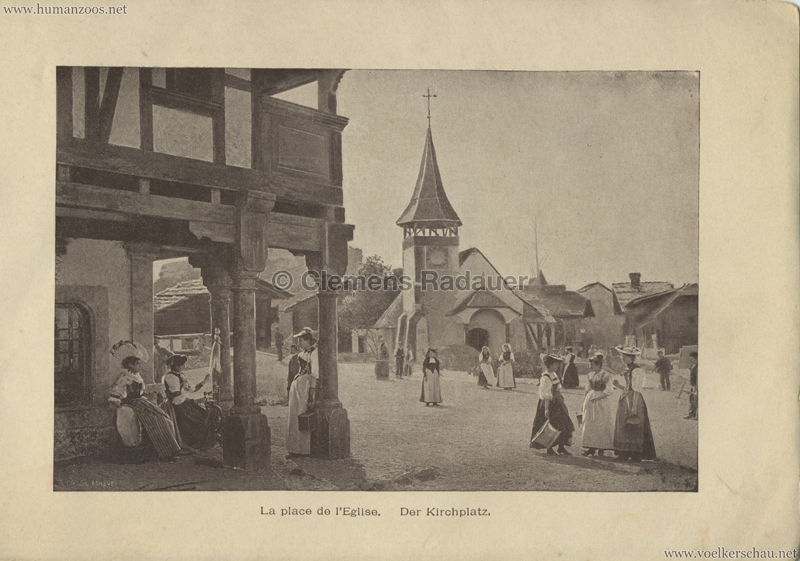 1896 L'Exposition Nationale Suisse Geneve - Album du Village Suisse 2