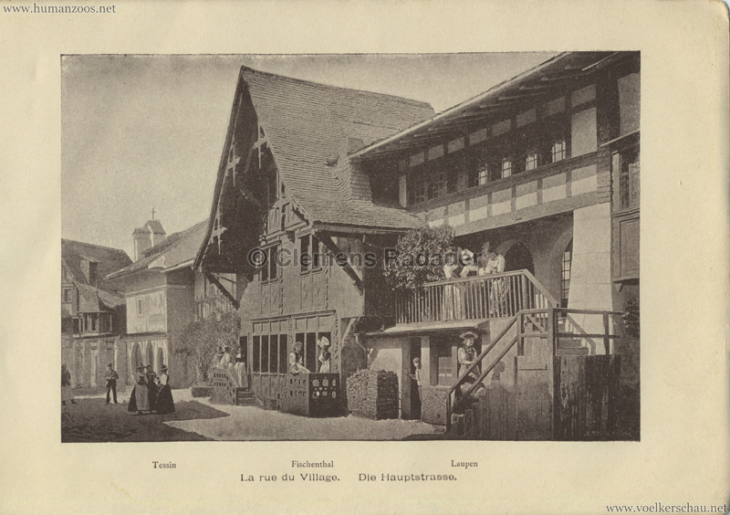 1896 L'Exposition Nationale Suisse Geneve - Album du Village Suisse 3