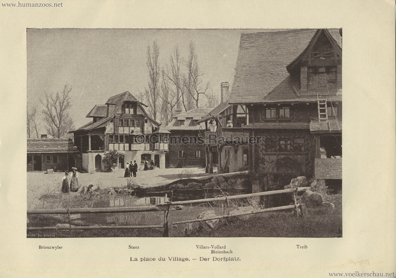 1896 L'Exposition Nationale Suisse Geneve - Album du Village Suisse 6