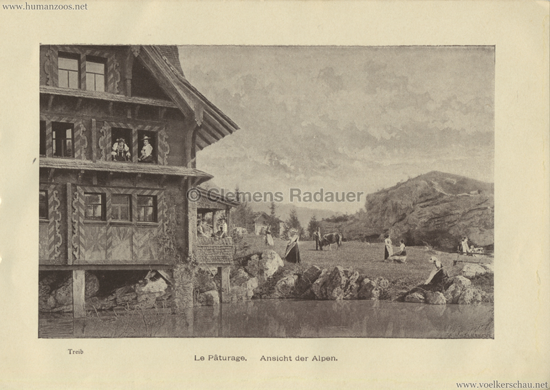 1896 L'Exposition Nationale Suisse Geneve - Album du Village Suisse 7
