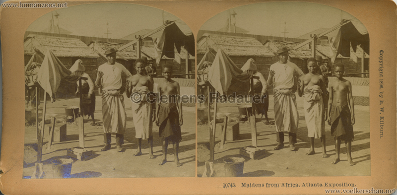 1896 Cotton States and International Exposition Atlanta - Maidens from Africa