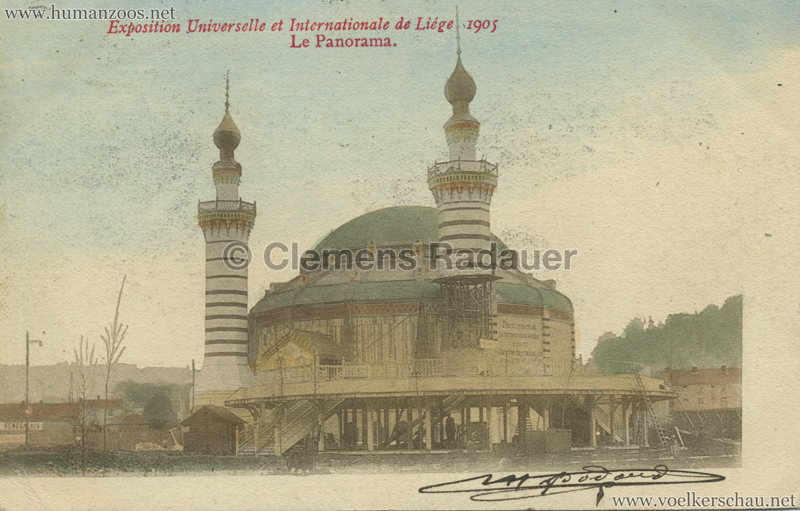 1905 Exposition de Liège - Le Panorama