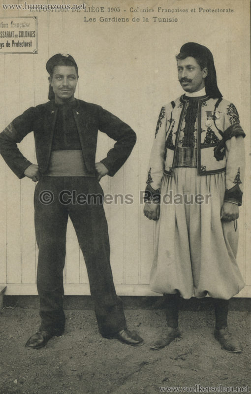 1905 Exposition de Liège - Les Gardiens de la Tunisie
