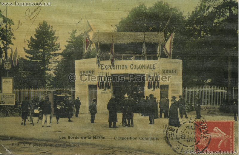 1907 Exposition Coloniale de Nogent-sur Marne - L'Entree