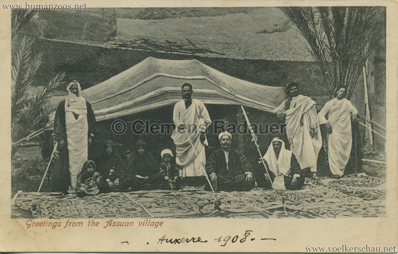 1908:1909 Greetings from the Assuan village 4