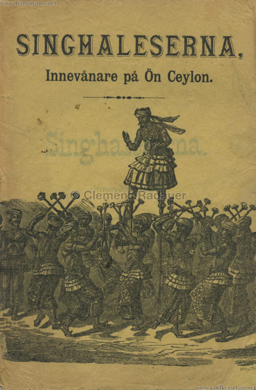 1890 Singhaleserna - Innevare pa Ön Ceylon 1