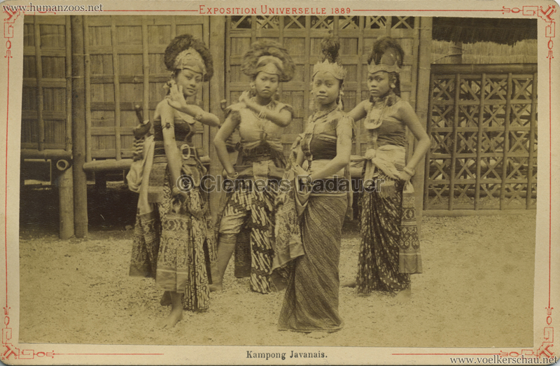 1889 Exposition Universelle Paris - Kampong Javanais 7